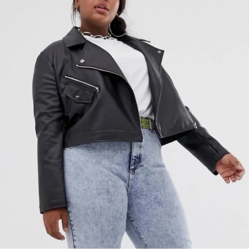 Women's Black Leather Jacket